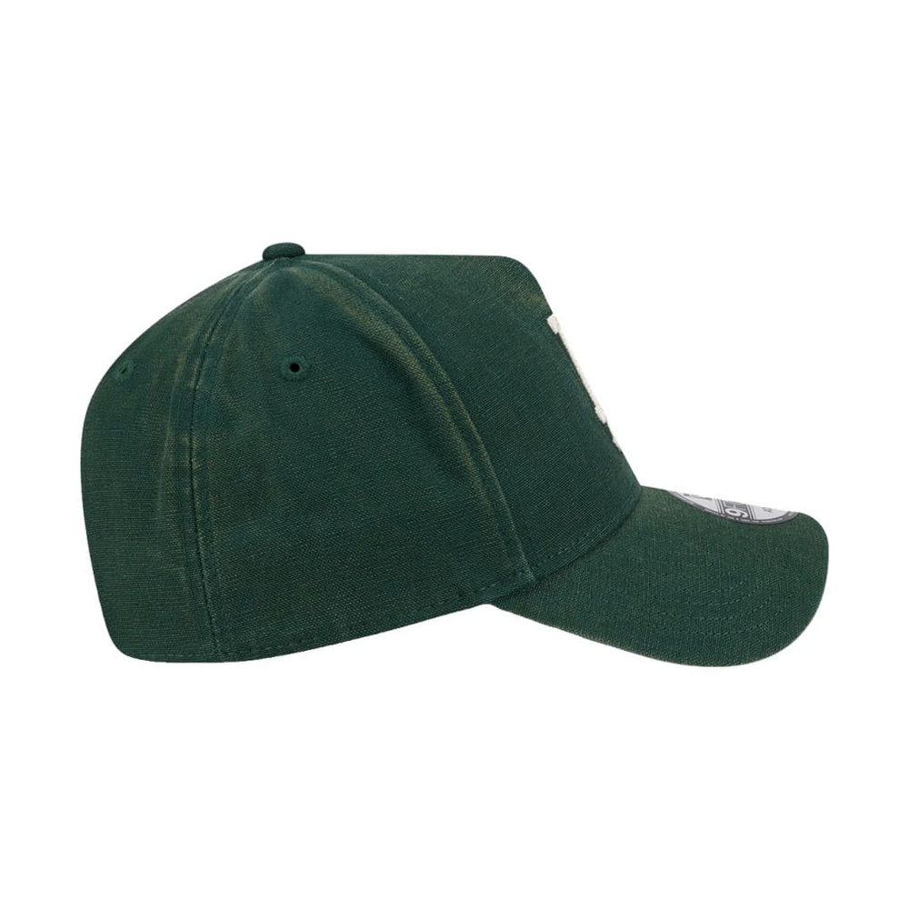 New Era 9FORTY Washed Canvas A-Frame Los Angeles Dodgers - Dark Green - Image 4