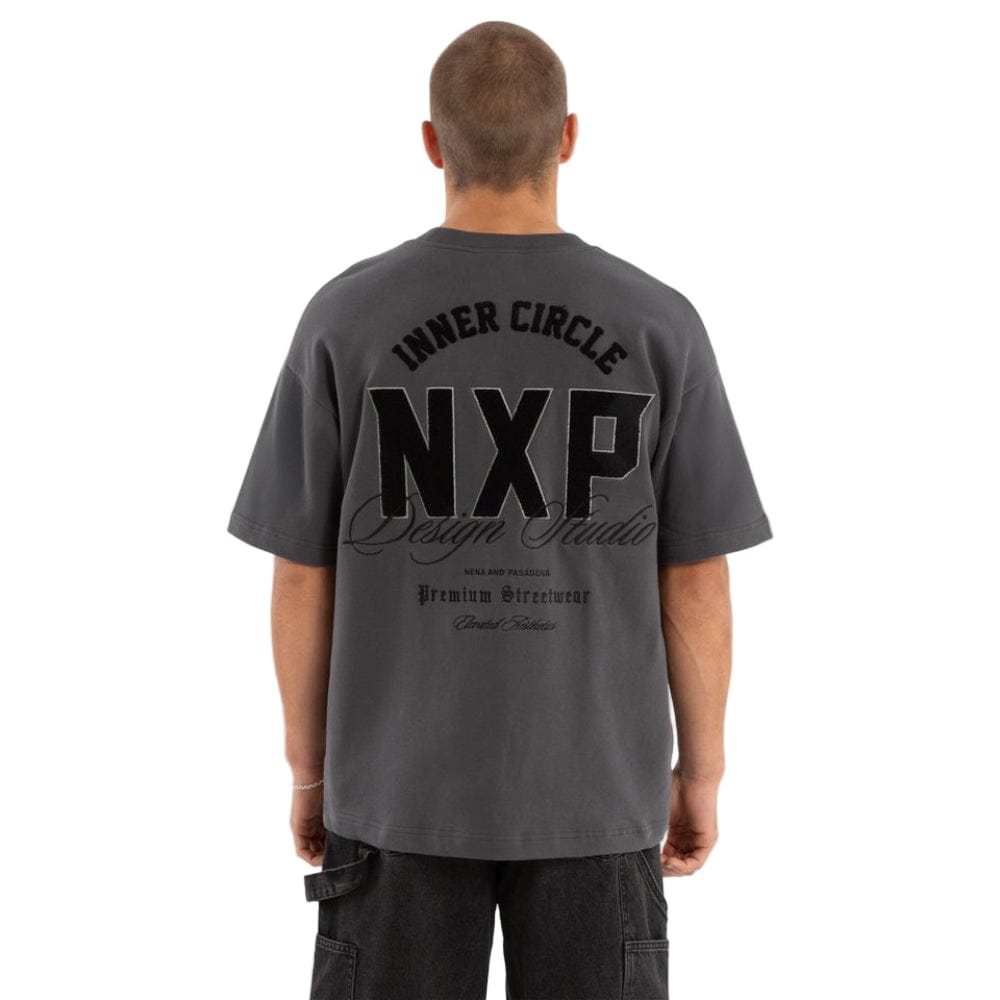 NXP Dwell Loopback  Raptor Tee - Asphalt