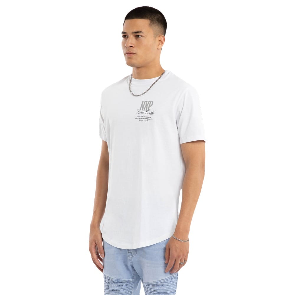 NXP Dynamic Dual Curved Tee - Optical White