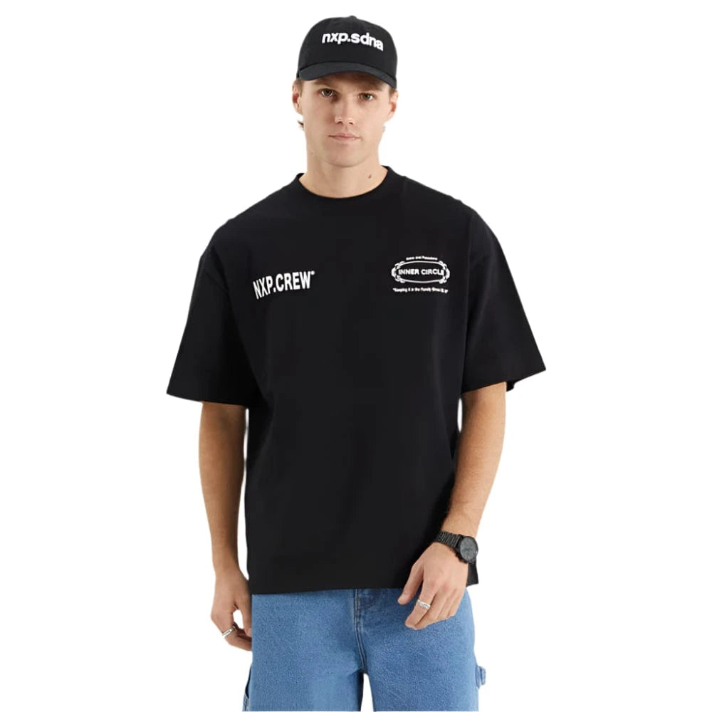 NXP Index Heavy Street Tee - Jet Black
