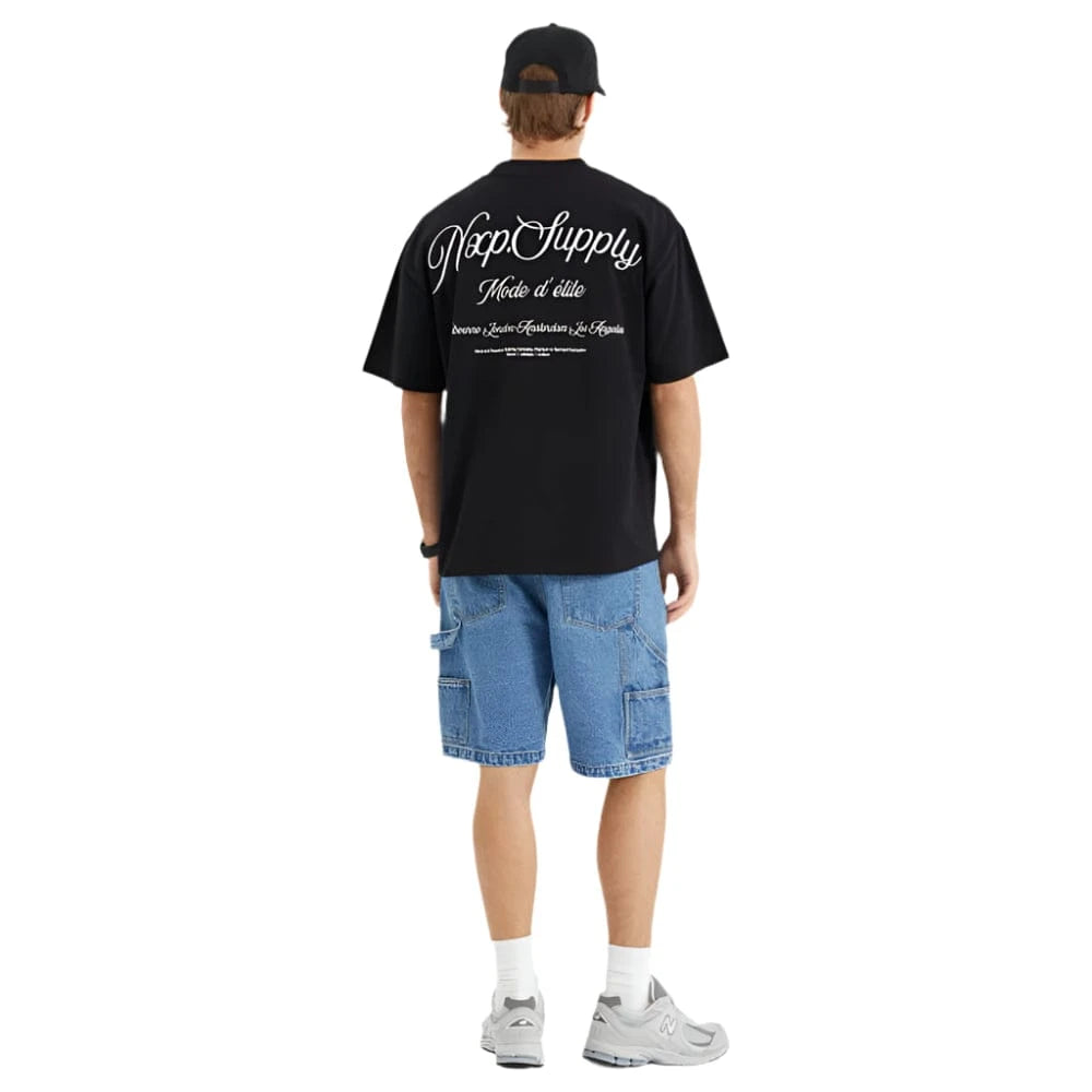 NXP Index Heavy Street Tee - Jet Black