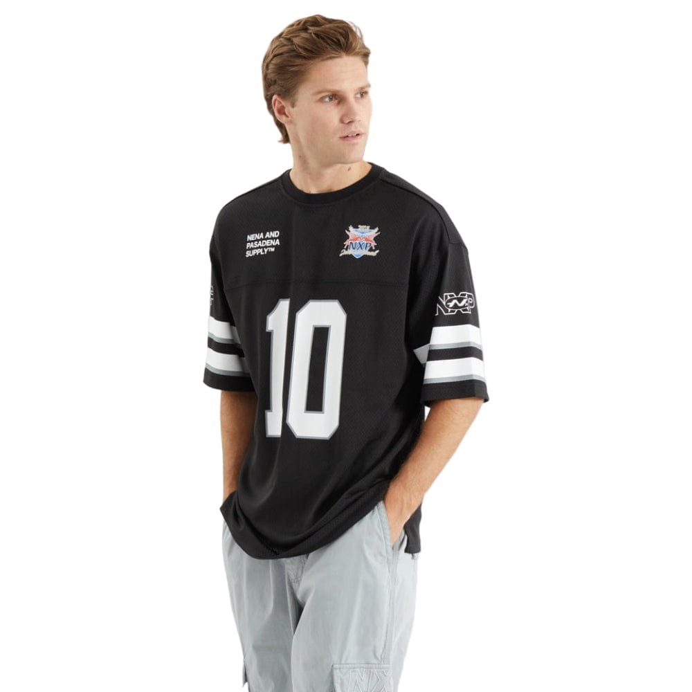 NXP Settler Football Jersey - Jet Black