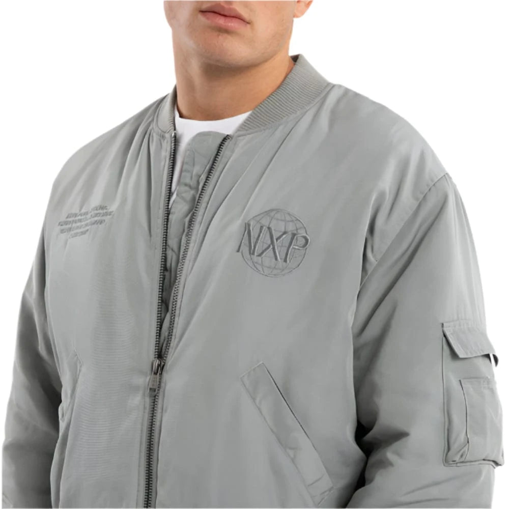 NXP Space Bomber Jacket - Neutral Grey