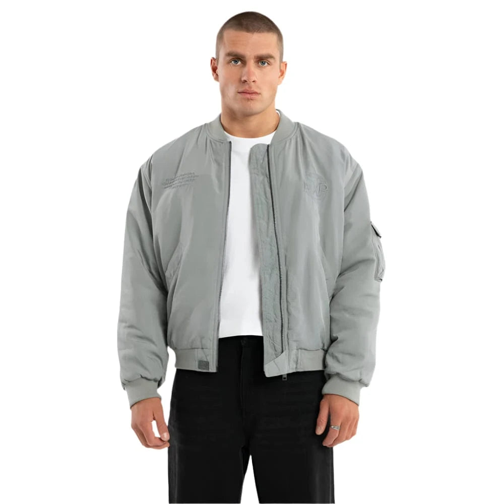 NXP Space Bomber Jacket - Neutral Grey