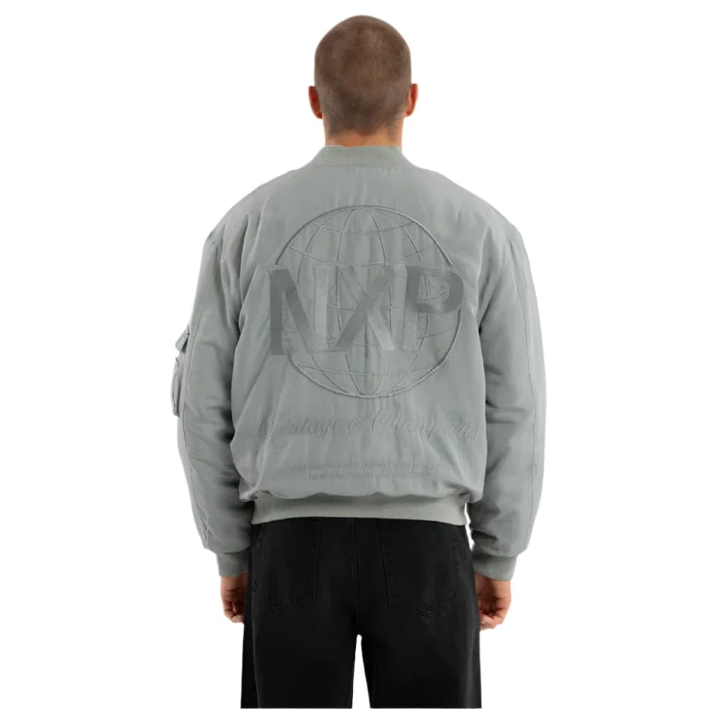 NXP Space Bomber Jacket - Neutral Grey