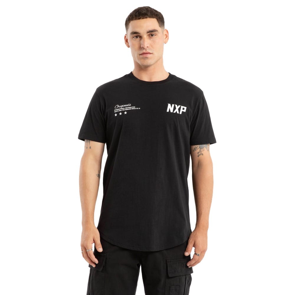 NXP Triumph Dual Curved Tee - Jet Black