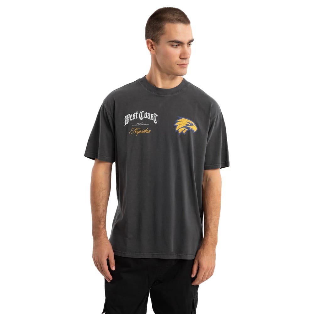 NXP West Coast Vintage Goth Tee - Pigment Asphalt