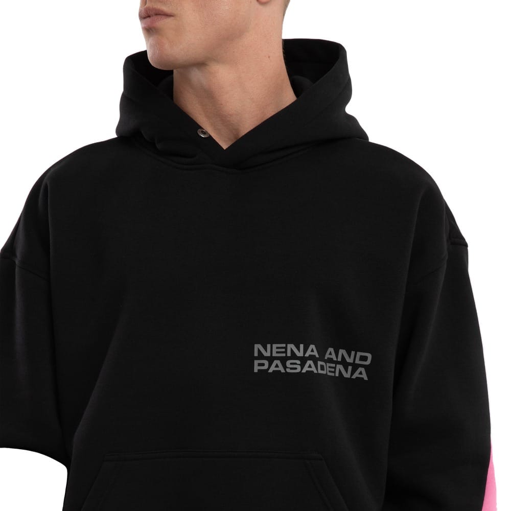 NXP Zone Box Fit Hoodie - Black / Pink