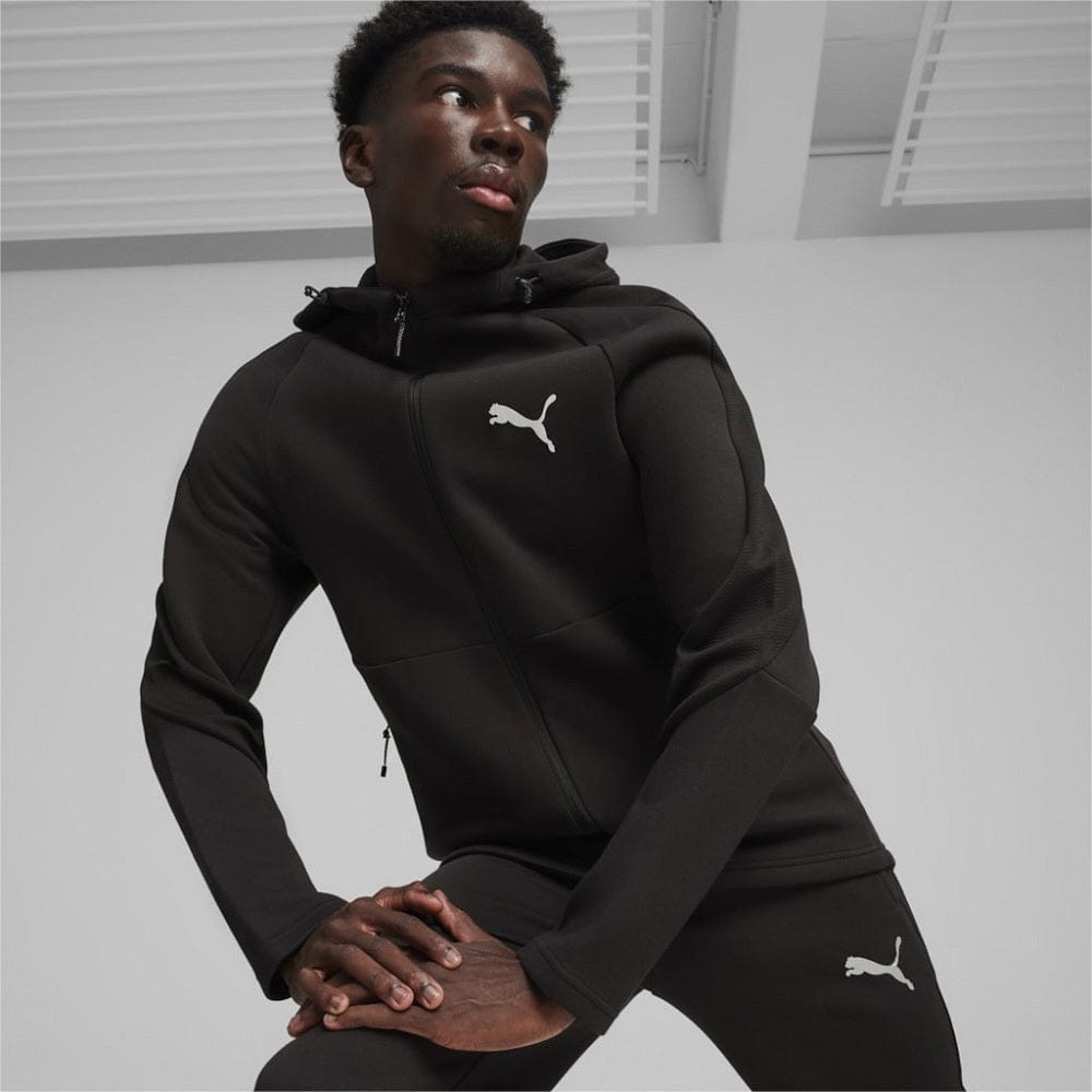 PUMA Evostripe Full-Zip Hoodie DK - Black
