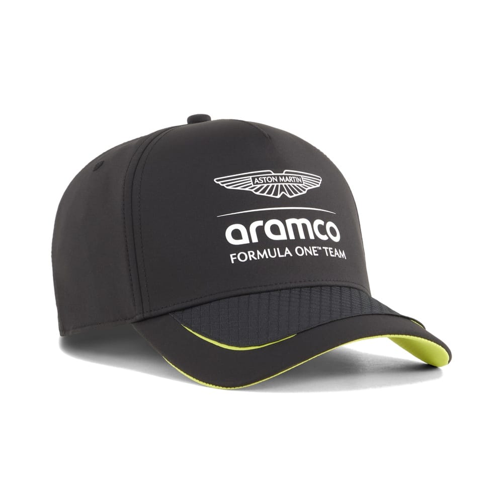 PUMA Aston Martin Formula 1 Baseball Cap - Black