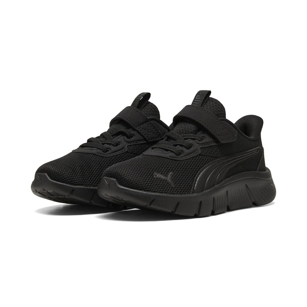 PUMA Childrens FlexFocus Modern - Black / Dark Grey