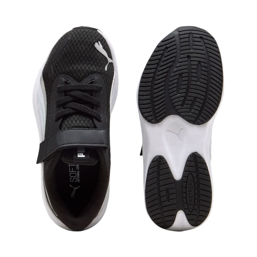PUMA Childrens Pounce Lite PS - Black / White