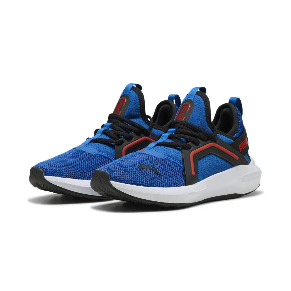 PUMA Kids Softride Enzo Junior - Royal / Black / Red