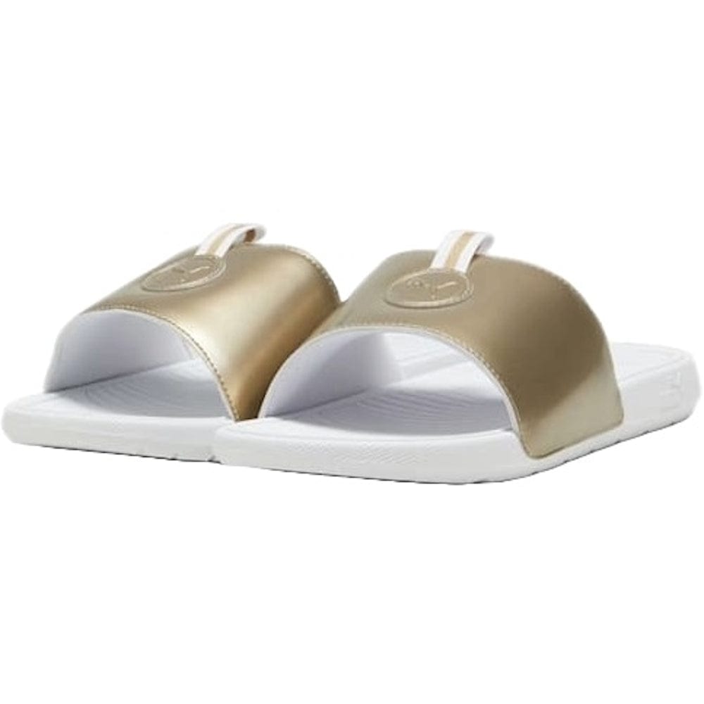 PUMA Cool Cat 2.0 Metallic Dream Slide - White / Gold