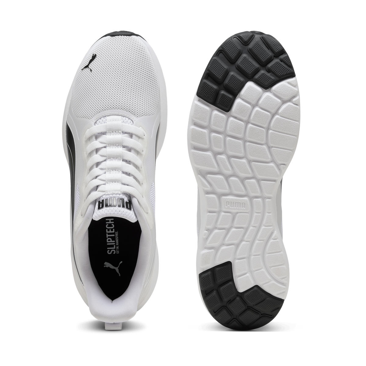 PUMA Softride Cosmic Street Sliptech - White / Black