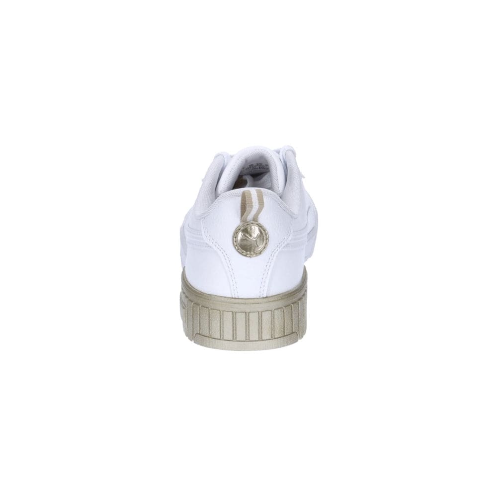 PUMA Womens Carina 2.0 Metallic Dream - White / Gold