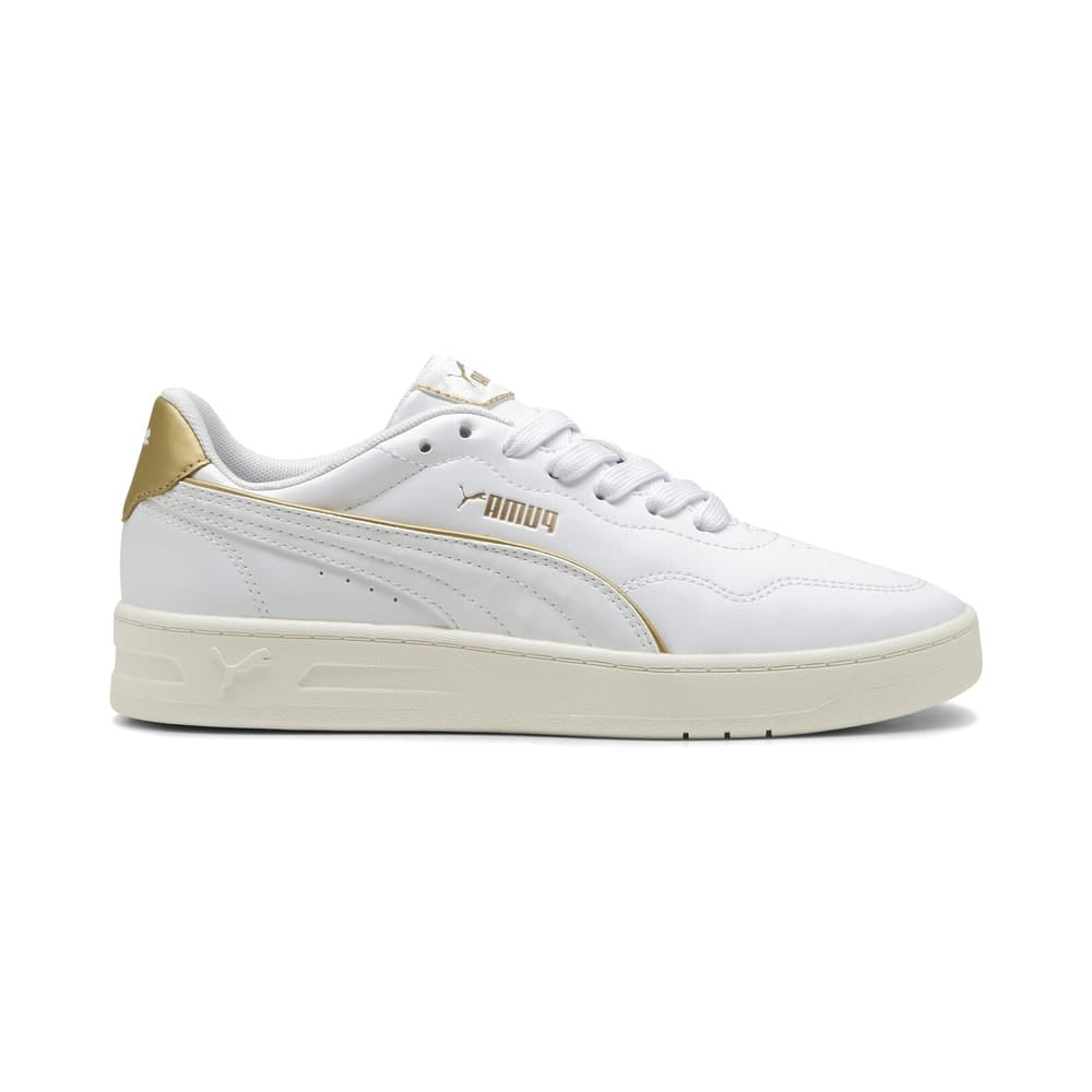 PUMA Womens DayINight Court Lally - White / White / Gold