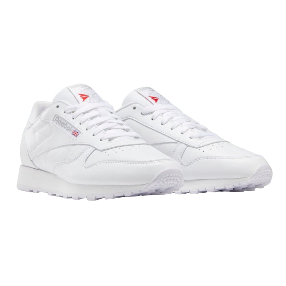 Reebok Womens Classic Leather - White / White