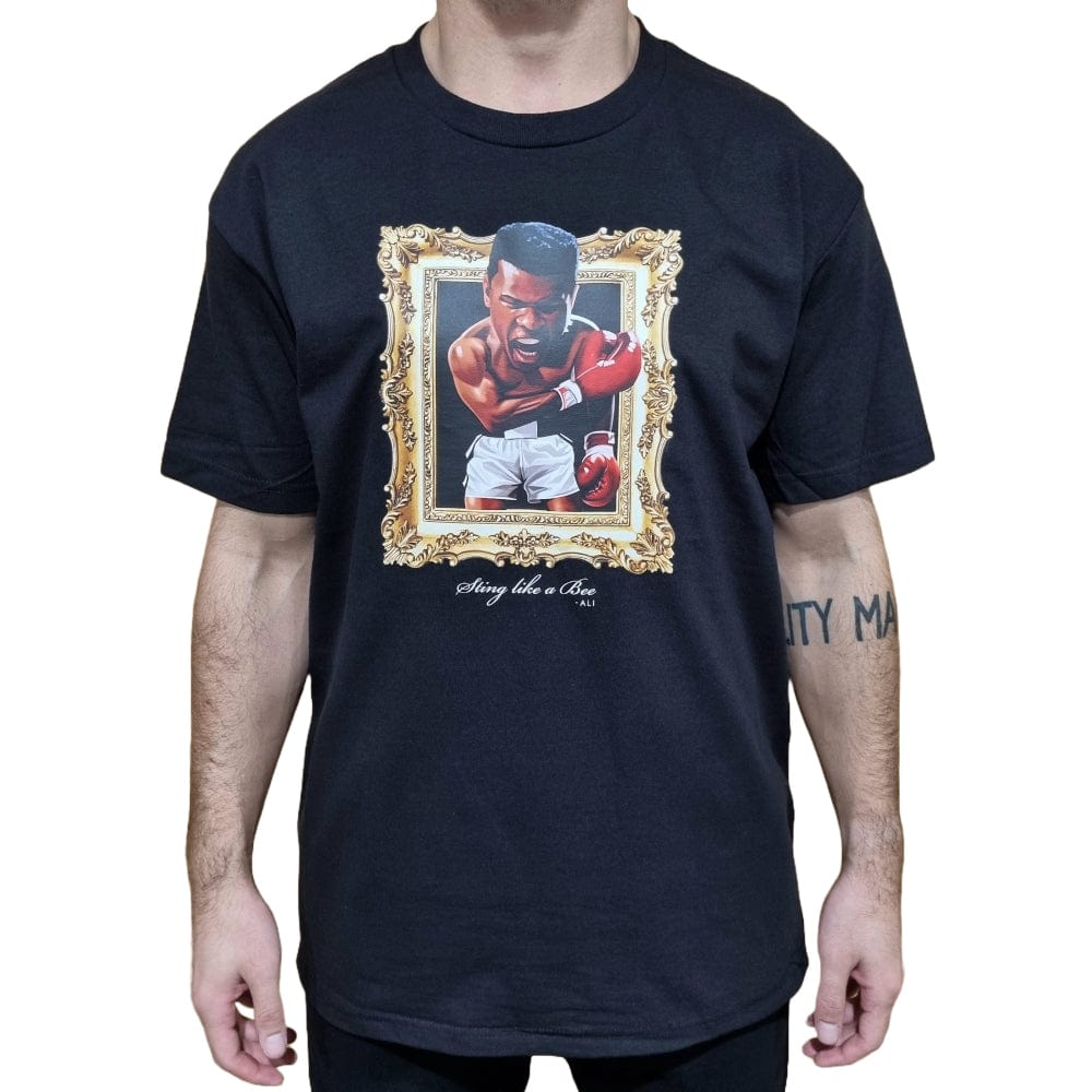 Retro Kings Ali Frame Tee - Black