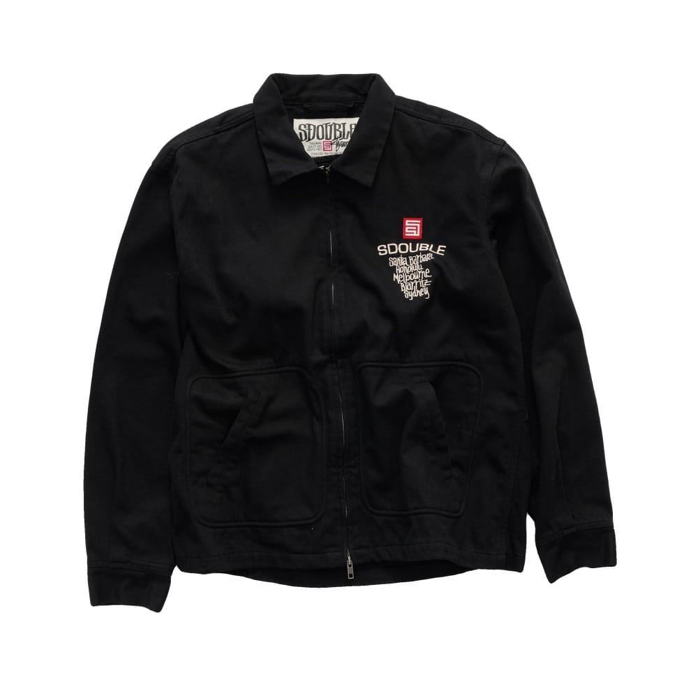 S / DOUBLE Biarritz Station Jacket - Black