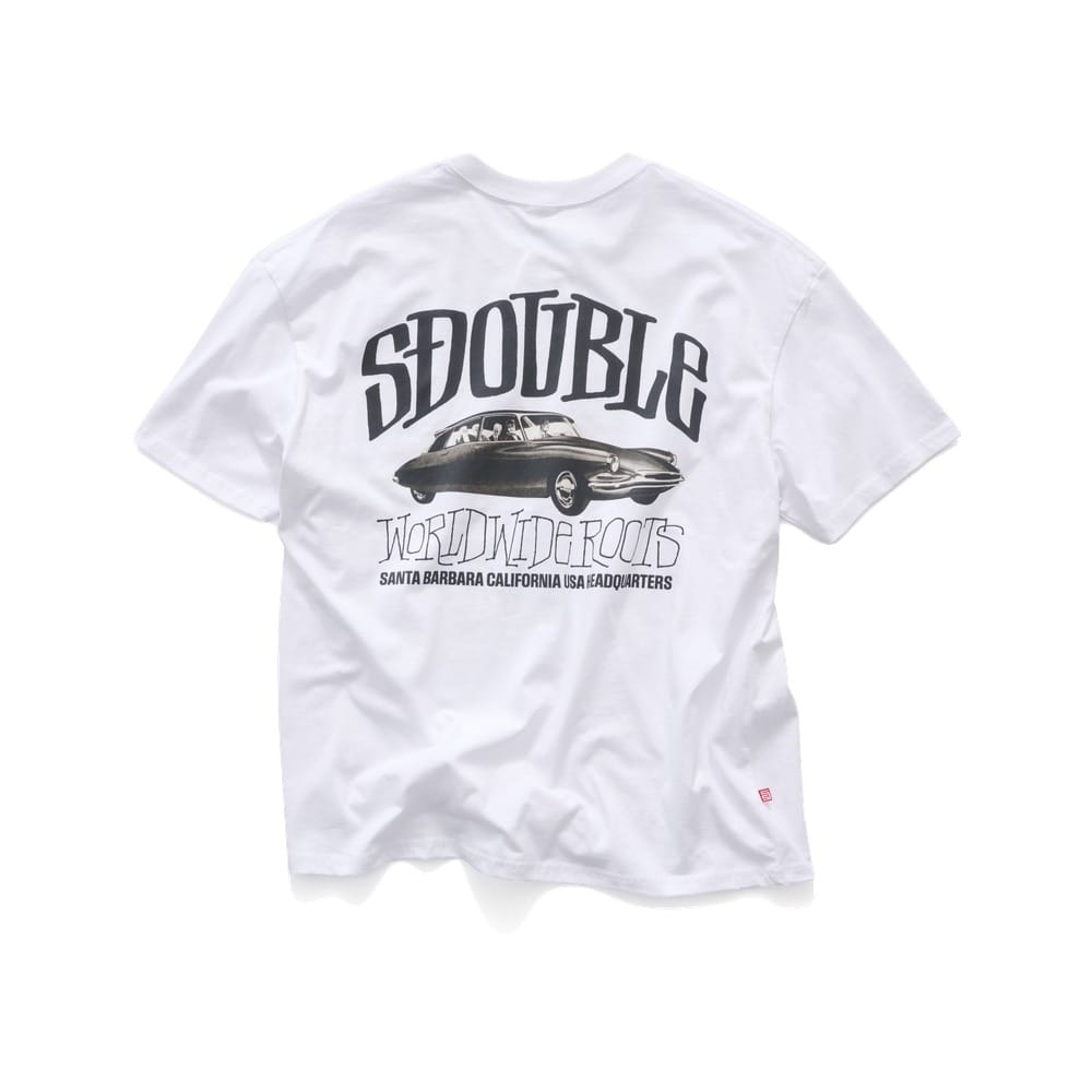 S / DOUBLE Citreon Tee - White