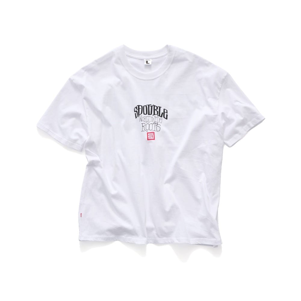 S / DOUBLE Citreon Tee - White