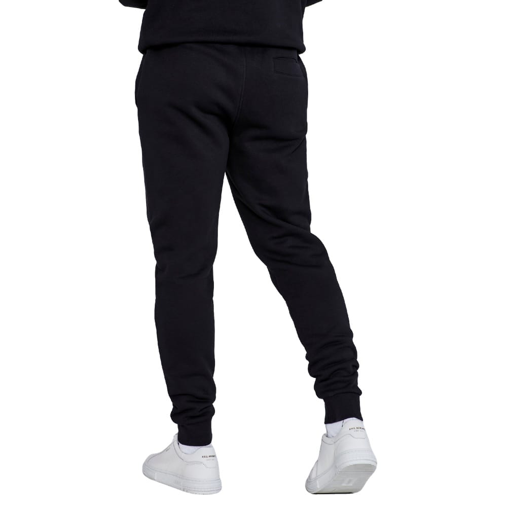 SikSilk Essential Cuffed Jogger - Black