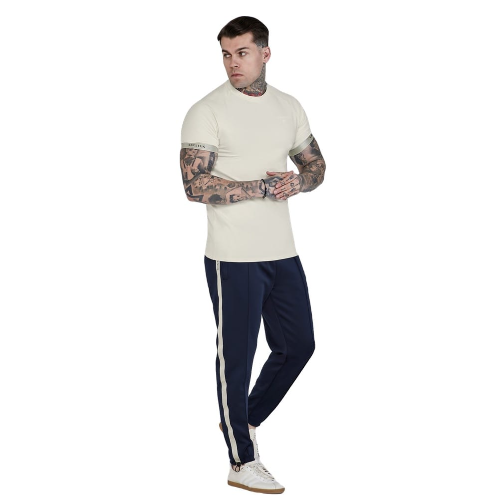 SikSilk Tech Tee - Ecru