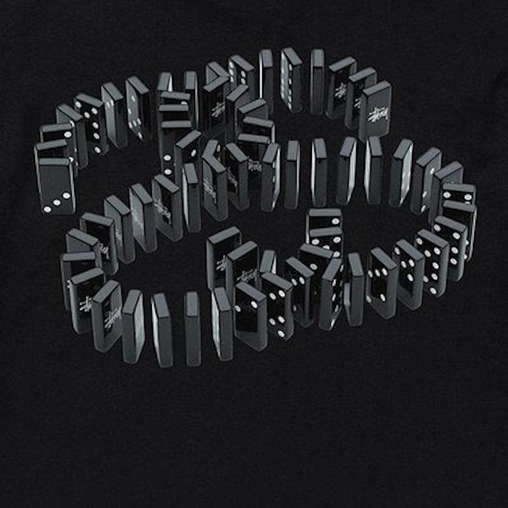 Stussy Dominoes Tee - Black