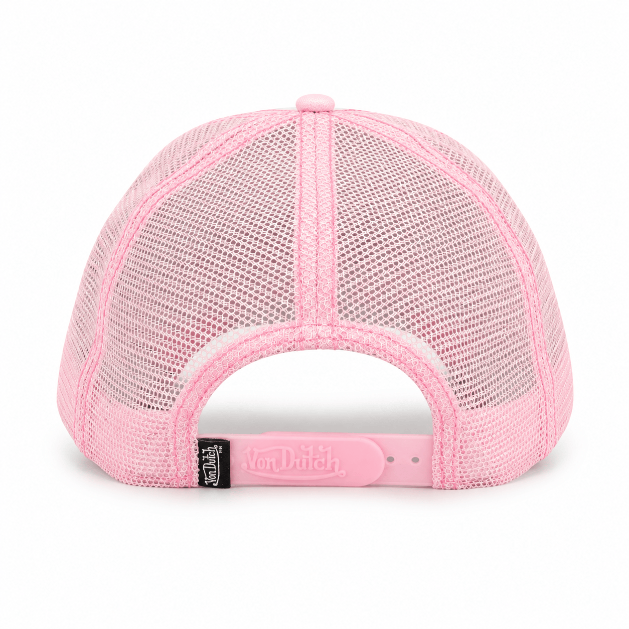 Von Dutch Big Signature Trucker Hat - Pink
