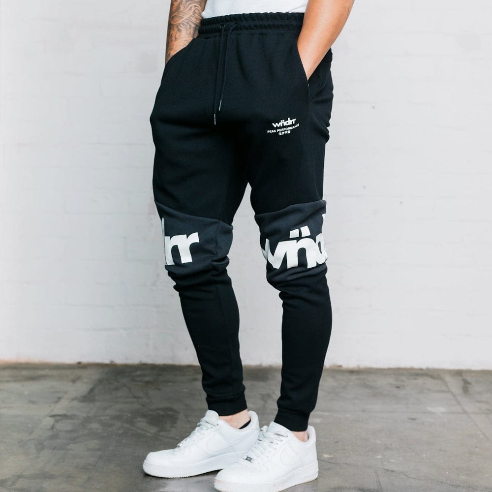 WNDRR Fusion Tech Trackpant - Black