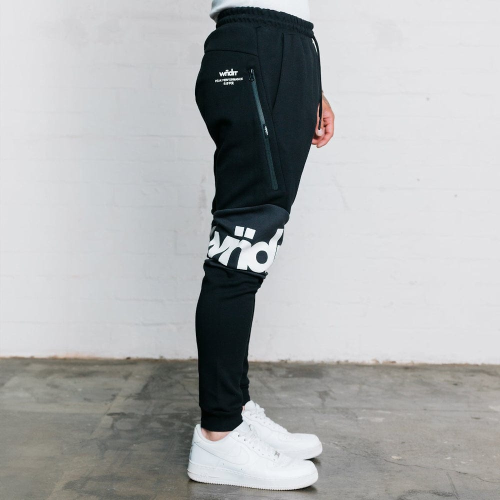 WNDRR Fusion Tech Trackpant - Black