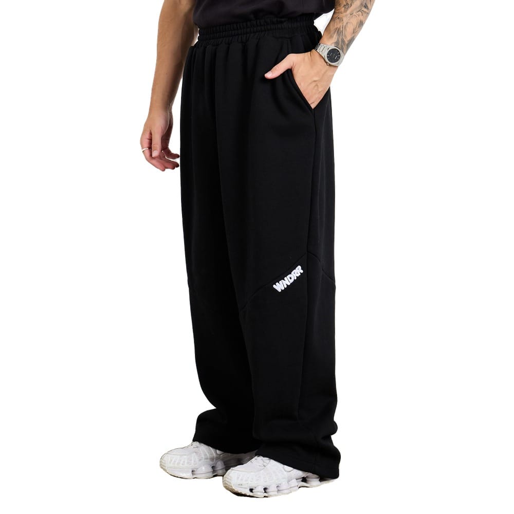 WNDRR Halo Jumbo Trackpant - Black