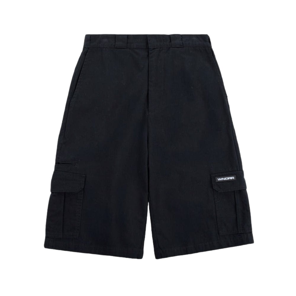 WNDRR Revoked Cargo Short - Black