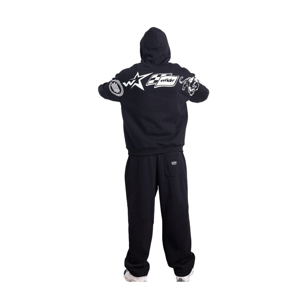 WNDRR Advocate Hood Sweat - Black