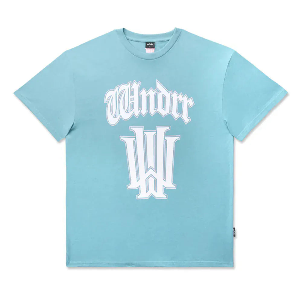 WNDRR Archetype Box Fit Tee - Dusk Blue