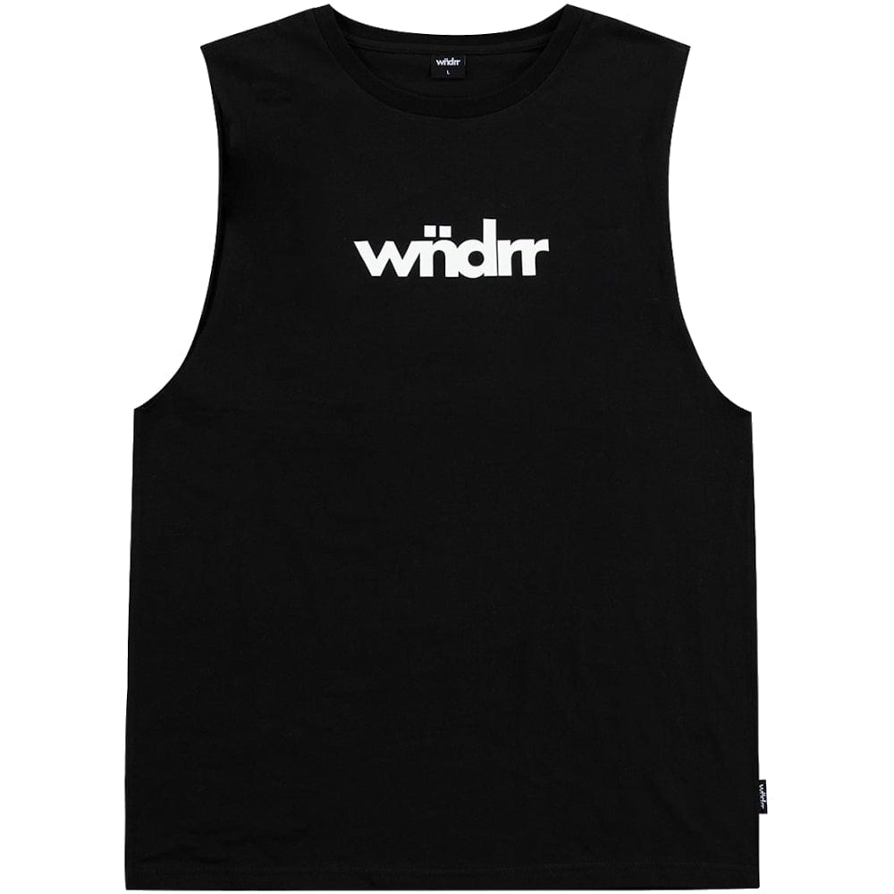 WNDRR Ascend Muscle Top - Black