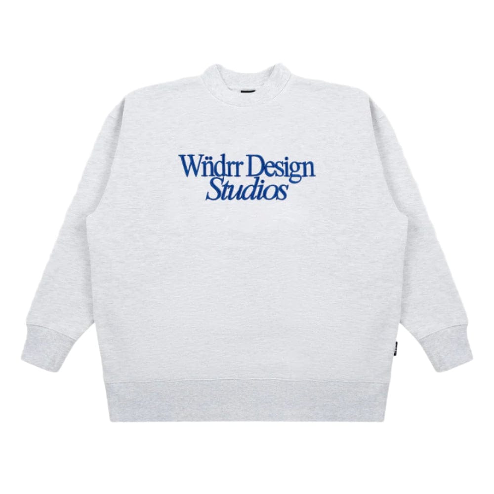 WNDRR Atelier Crew Sweat - White Marle