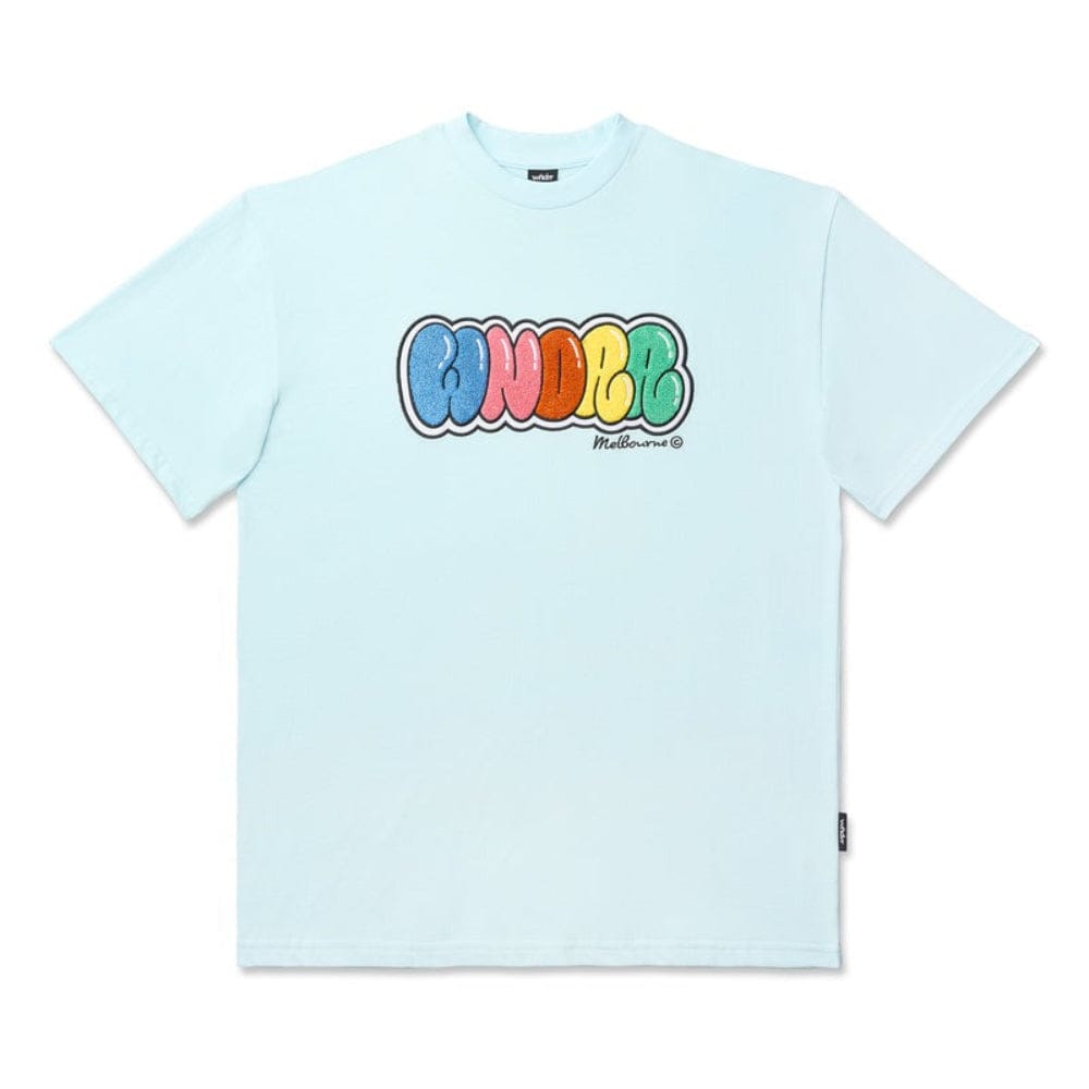 WNDRR Blissed Heavy Weight Tee - Baby Blue