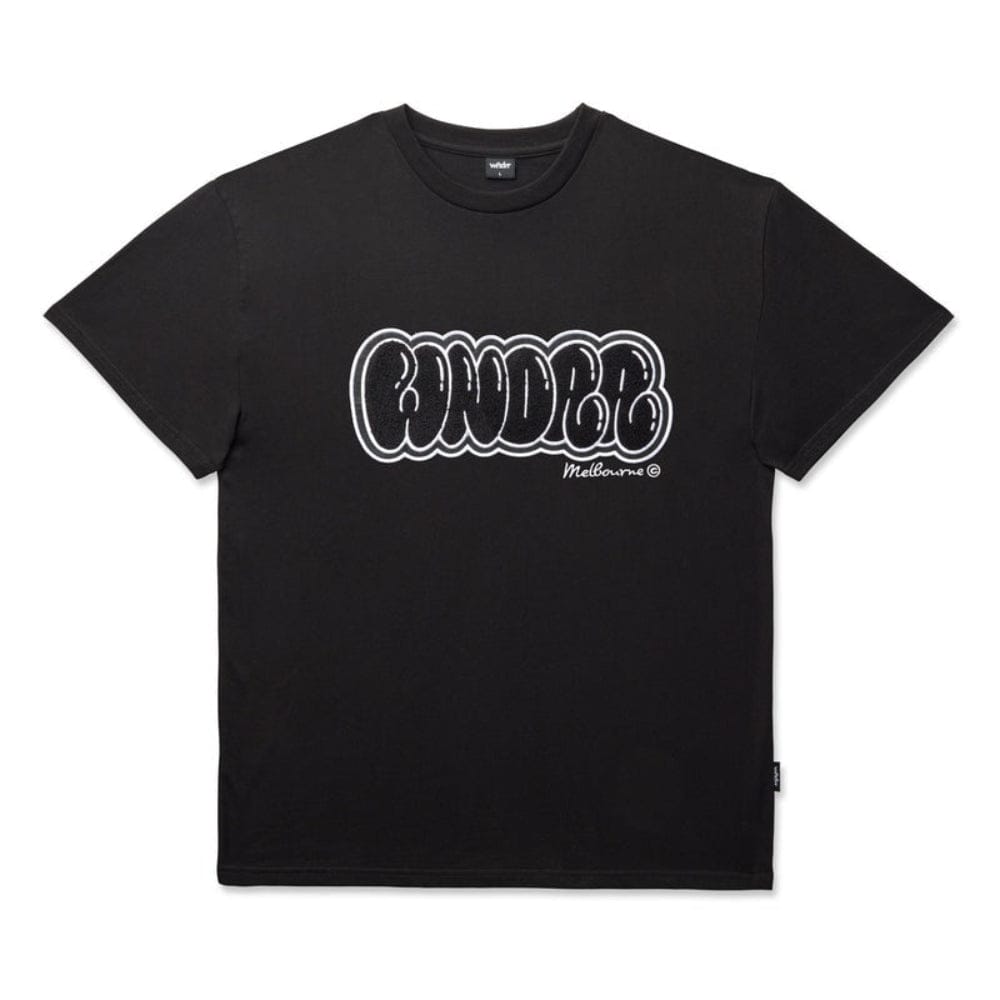 WNDRR Blissed Heavy Weight Tee - Black