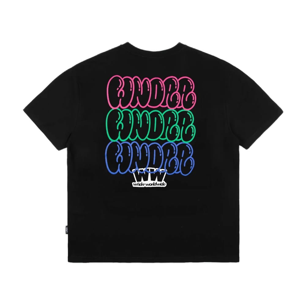 WNDRR Blissed Out Box Fit Tee - Black