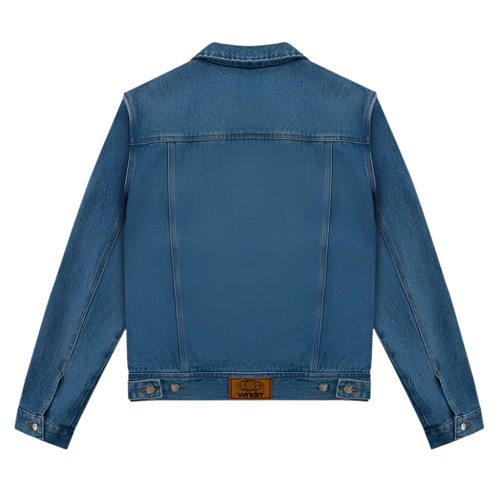 WNDRR Booster Denim Jacket - Blue