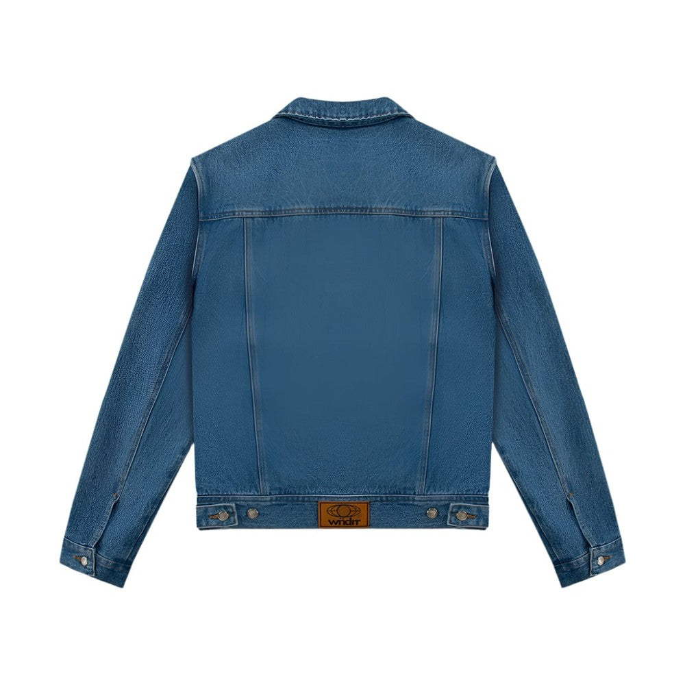 WNDRR Booster Denim Jacket - Blue