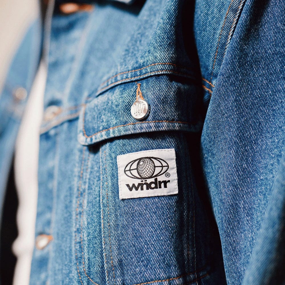 WNDRR Booster Denim Jacket - Blue