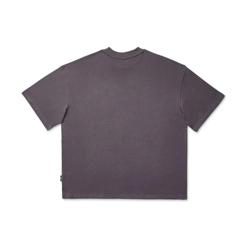 WNDRR Brushback Heavy Weight Tee - Charcoal