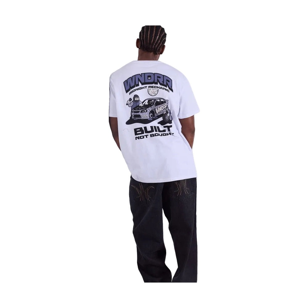 WNDRR Built Box Fit Tee - White