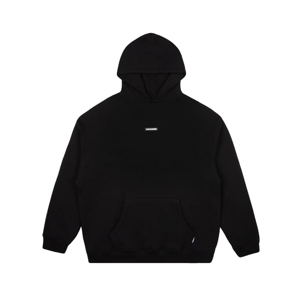 WNDRR Context Hood Sweat - Black