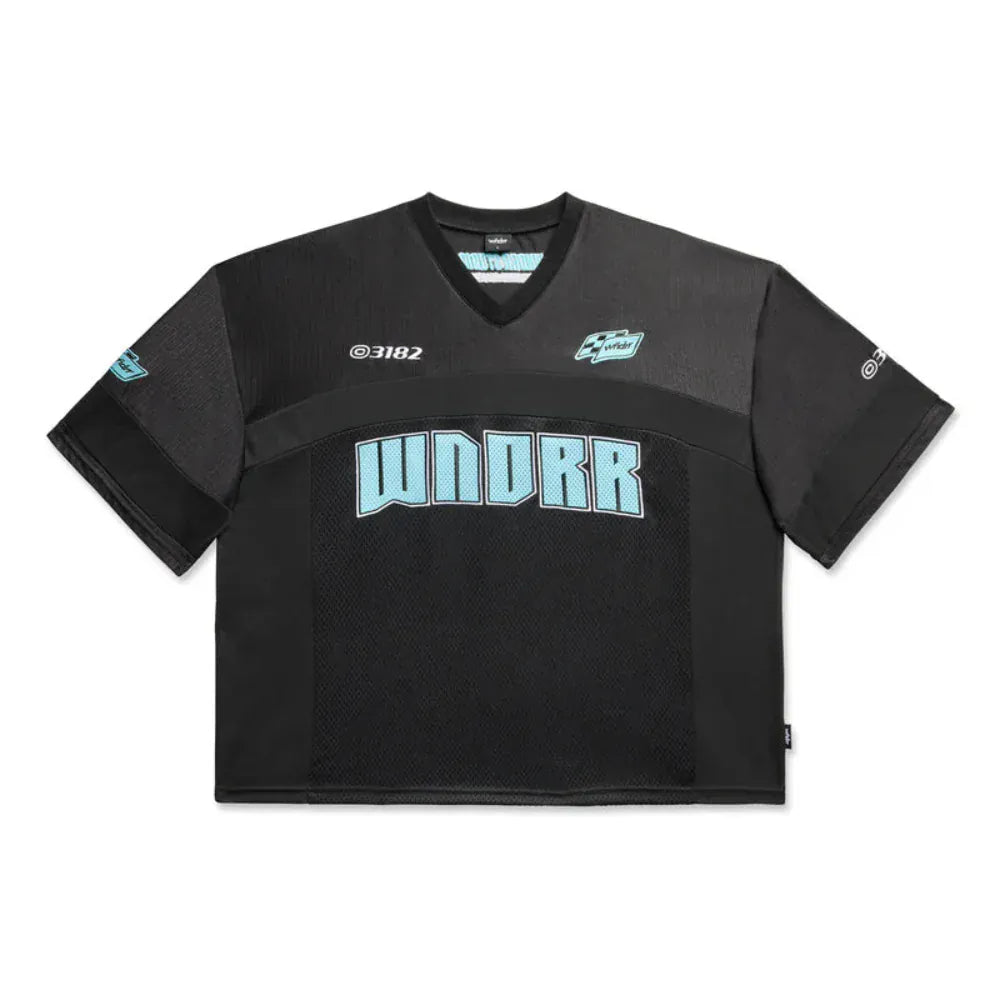 WNDRR Drivetrain Quarterback Jersey - Black