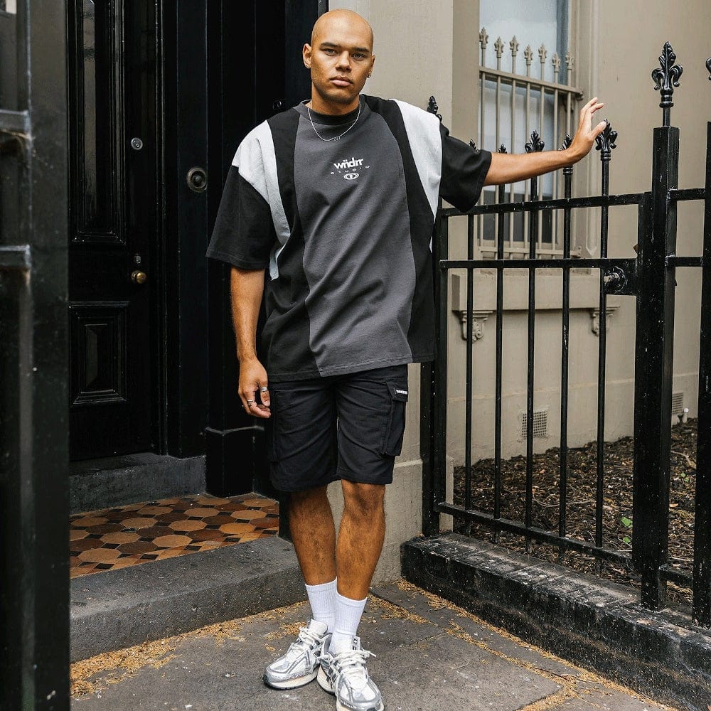 WNDRR Framed Club Tee - Black