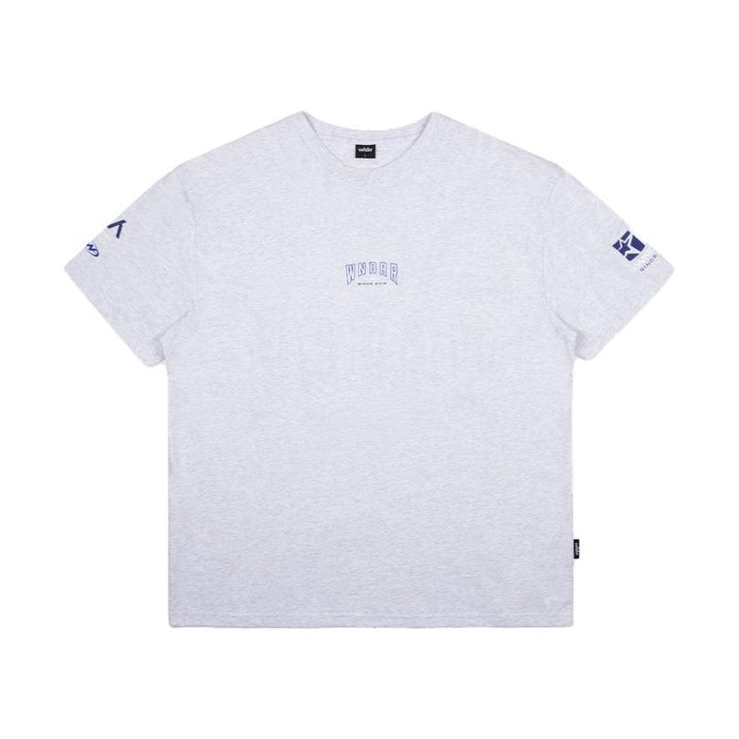 WNDRR Hashi Box Fit Tee - White Marle
